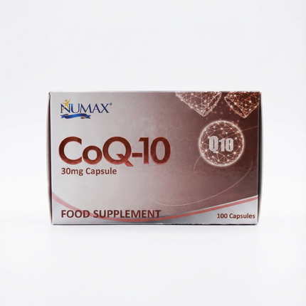 Numax Coenzyme Q10 (CoQ-10) | 30mg Heart & Antioxidant Supplement