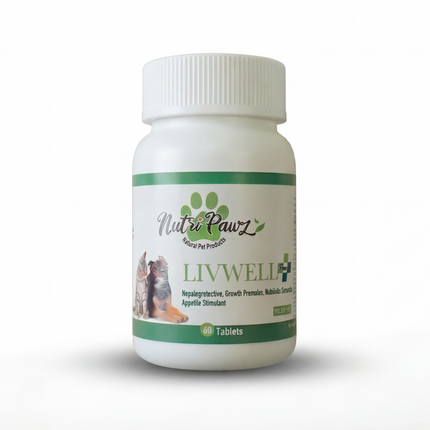 Nutri Paws Livwell Plain Tablet