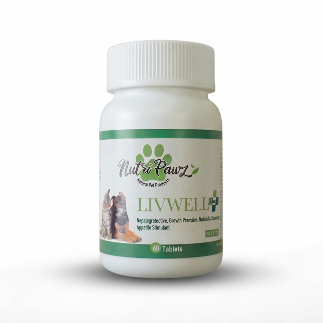 Nutri Paws Livwell Plain Tablet