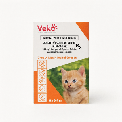 Veko Assurity Plus for Cats 6 x 0.4 mL