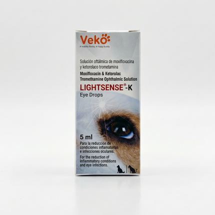 Veko Lightsense-K | Moxifloxacin & Ketorolac Ophthalmic Solution